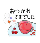 普通に大人女子 真夏の思いやり  (真夏編)（個別スタンプ：11）