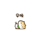【動く】豆しばくん☆台湾（個別スタンプ：3）