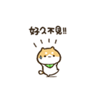 【動く】豆しばくん☆台湾（個別スタンプ：8）