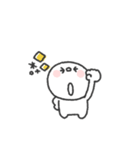 しらたま◎あいさつスタンプ #6（個別スタンプ：38）