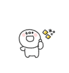 しらたま◎あいさつスタンプ #6（個別スタンプ：40）