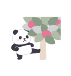 【激しく動く】もふもふパンダンミニ（個別スタンプ：20）