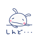 関西弁☆ほぼ白うさぎ×大阪府（個別スタンプ：37）