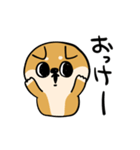 関西弁のしばいぬ【大阪府】（個別スタンプ：8）