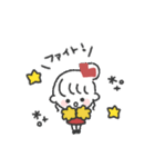 おだんごGIRL◎あいさつスタンプ #2（個別スタンプ：19）
