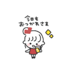 おだんごGIRL◎あいさつスタンプ #2（個別スタンプ：23）