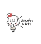 おだんごGIRL◎あいさつスタンプ #2（個別スタンプ：26）