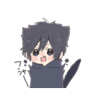 くろねこぼーい（個別スタンプ：8）