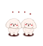 ふたごの白トイプードル（個別スタンプ：27）