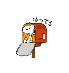 スヌーピー 無駄に動くスタンプ（個別スタンプ：19）