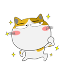 三毛猫×ハチワレ×LINEスタンプの日（個別スタンプ：1）