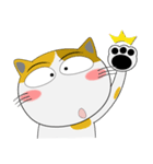 三毛猫×ハチワレ×LINEスタンプの日（個別スタンプ：3）