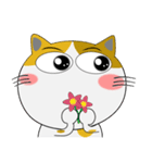 三毛猫×ハチワレ×LINEスタンプの日（個別スタンプ：7）
