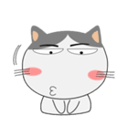 三毛猫×ハチワレ×LINEスタンプの日（個別スタンプ：14）