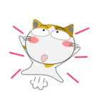 三毛猫×ハチワレ×LINEスタンプの日（個別スタンプ：19）
