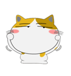 三毛猫×ハチワレ×LINEスタンプの日（個別スタンプ：27）