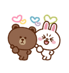 サクッと長～く使える2❤BROWN＆FRIENDS（個別スタンプ：7）