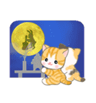 夏～秋 ベビーにゃんこ（個別スタンプ：40）