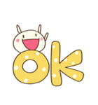 ポジティブ☆どちウサ（個別スタンプ：31）