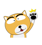 柴犬×黒柴×LINEスタンプの日（個別スタンプ：3）