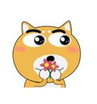 柴犬×黒柴×LINEスタンプの日（個別スタンプ：7）