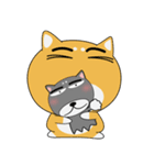 柴犬×黒柴×LINEスタンプの日（個別スタンプ：15）