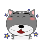 柴犬×黒柴×LINEスタンプの日（個別スタンプ：18）