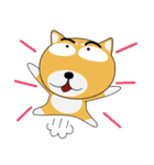 柴犬×黒柴×LINEスタンプの日（個別スタンプ：19）
