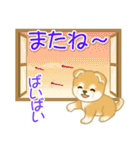 赤ちゃん豆柴 夏～秋（個別スタンプ：39）