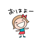 九州・博多弁☆リボンのマルン×福岡県（個別スタンプ：13）