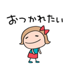 九州・博多弁☆リボンのマルン×福岡県（個別スタンプ：21）