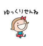 九州・博多弁☆リボンのマルン×福岡県（個別スタンプ：38）