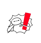 ベイマックス 動くふきだしスタンプ（個別スタンプ：17）