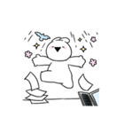 すこぶる動くちびウサギ【お仕事編】（個別スタンプ：2）