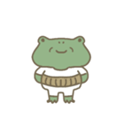 変わるカエル（個別スタンプ：4）