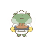 変わるカエル（個別スタンプ：6）