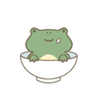 変わるカエル（個別スタンプ：24）
