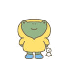 変わるカエル（個別スタンプ：26）