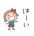 ポジティブ☆リボンのマルン（個別スタンプ：19）