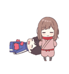 とびだす！ジャージちゃんのドッキリ大作戦（個別スタンプ：7）