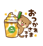 コツメカワウソ♡毎日使える 秋(食べ物)ver（個別スタンプ：7）