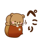 コツメカワウソ♡毎日使える 秋(食べ物)ver（個別スタンプ：20）
