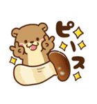 コツメカワウソ♡毎日使える 秋(食べ物)ver（個別スタンプ：25）