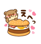 コツメカワウソ♡毎日使える 秋(食べ物)ver（個別スタンプ：28）