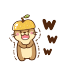 コツメカワウソ♡毎日使える 秋(食べ物)ver（個別スタンプ：29）