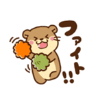 コツメカワウソ♡毎日使える 秋(食べ物)ver（個別スタンプ：33）