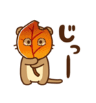 コツメカワウソ♡毎日使える 秋(食べ物)ver（個別スタンプ：34）