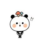 【秋】ちょこっと敬語のゆるパンダ（個別スタンプ：35）