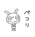 ごきげん☆ふんわかウサギ（個別スタンプ：28）
