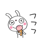 ごきげん☆ふんわかウサギ（個別スタンプ：34）
